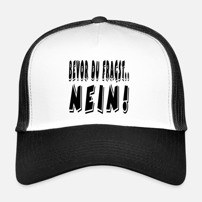 Non Casquette trucker 