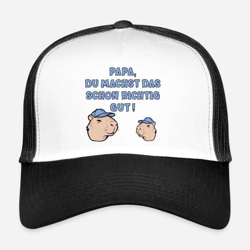 PAPA KIND -VATERTAG CAPYBARA Trucker Cap