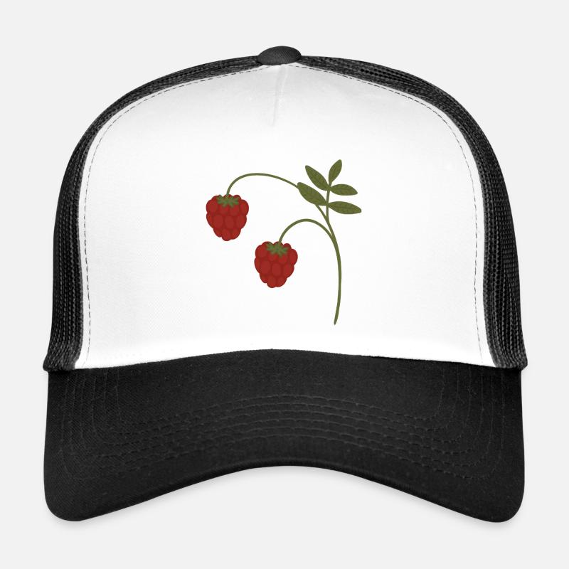 Framboises Casquette trucker 