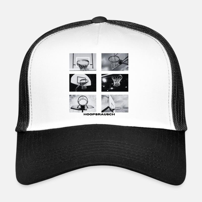 Hoopsrausch BW Collage Trucker Cap