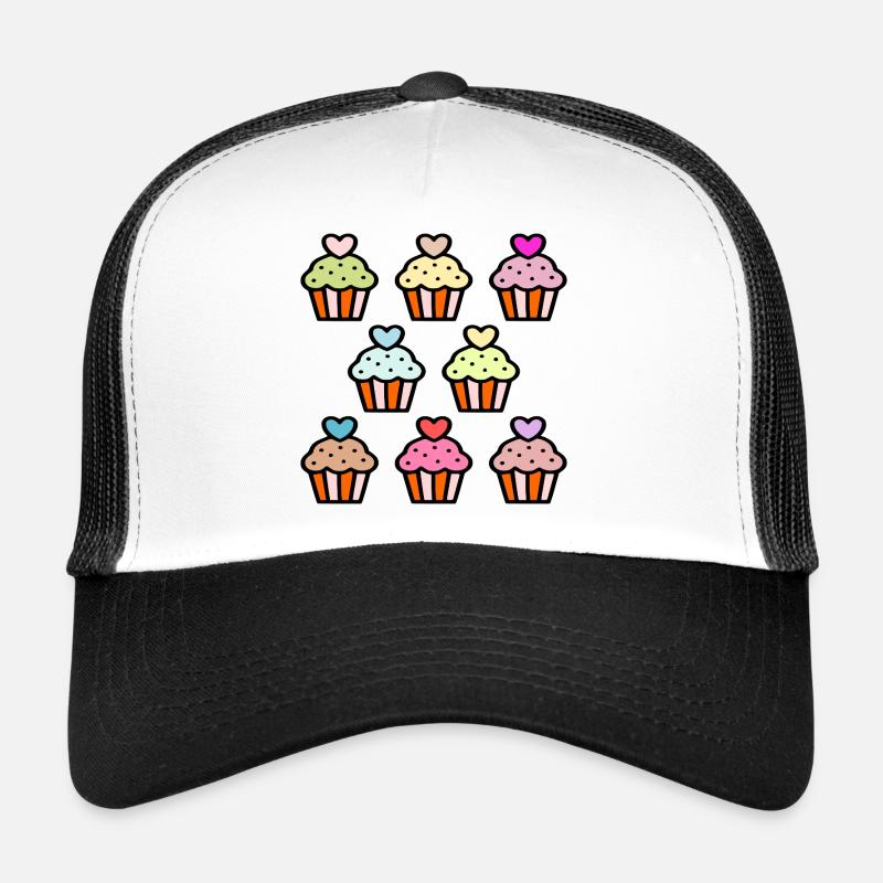 Muffins de gâteau d’anniversaire Casquette trucker 
