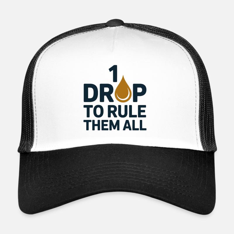 Homéopathie 1 Drop pour les juger tous professionnels Casquette trucker 
