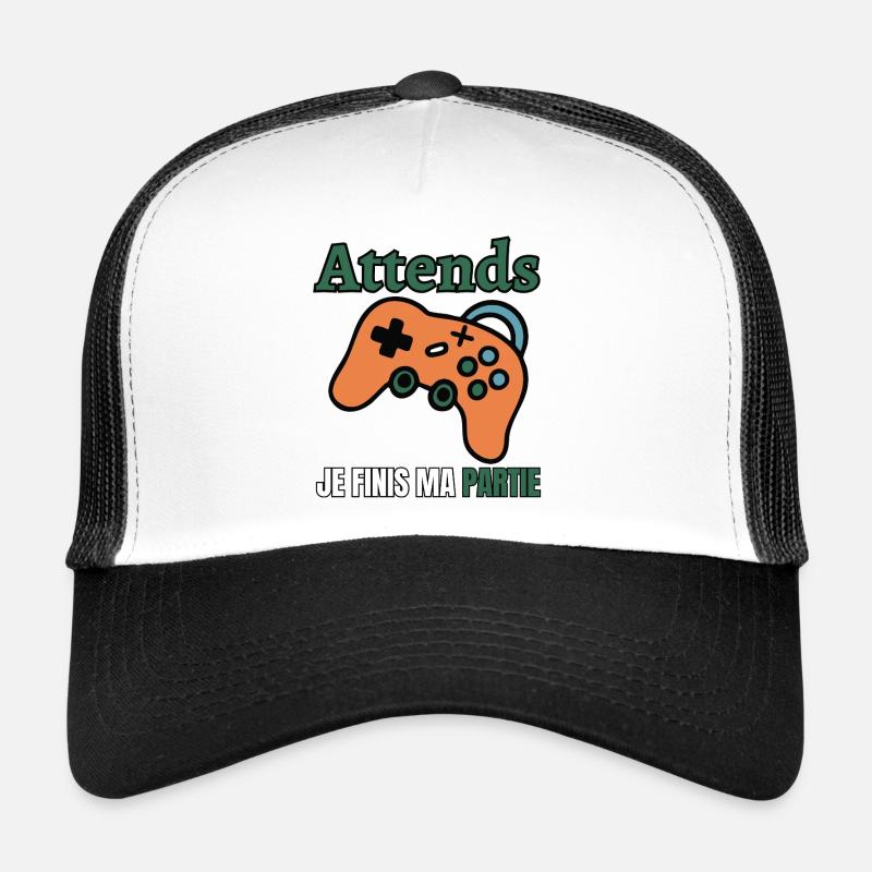 Warte, ich beende mein Spiel gerade Trucker Cap