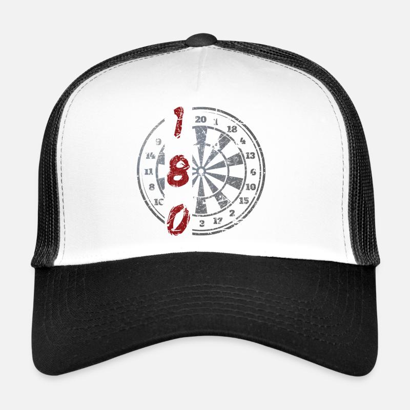 Darts 180 Vintage Dartscheibe Trucker Cap
