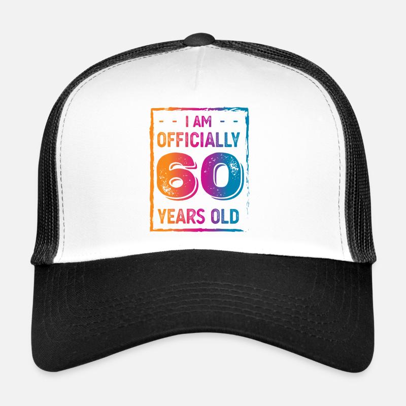 60e anniversaire Casquette trucker 
