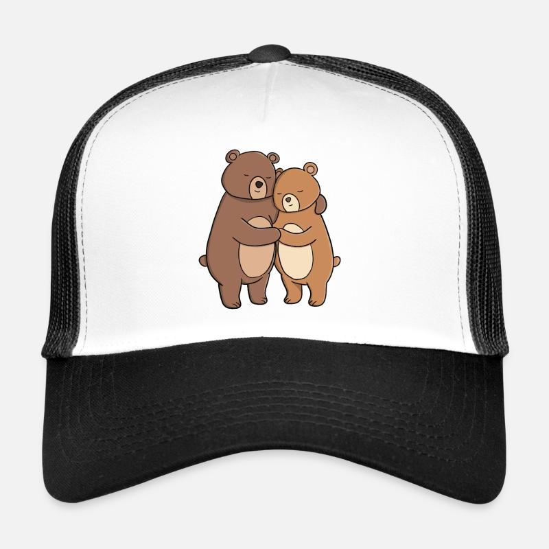 Cute Cuddly Loving Bears Trucker Cap