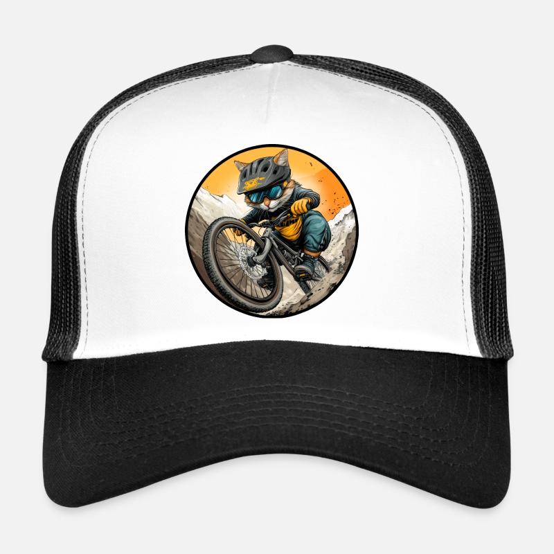 Chat motard / chaton VTT Casquette trucker 
