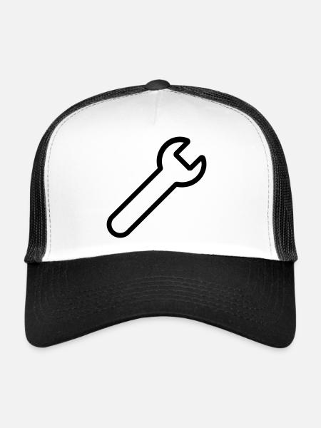 do-it-yourself - Trucker Cap - white/black - Front