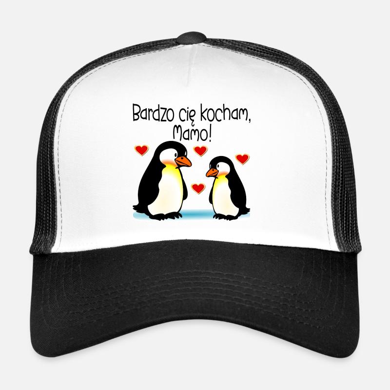Muttertagspinguine Mama-Baby Trucker Cap