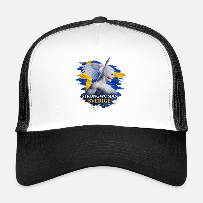 Femme forte Suède Casquette trucker 