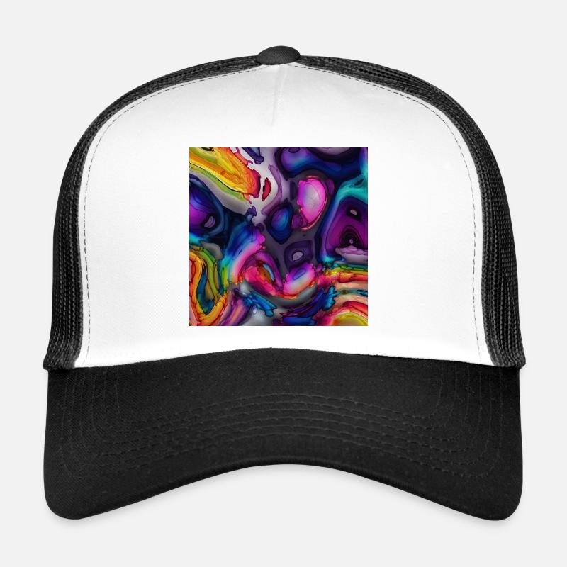 Art Paint Trucker Cap