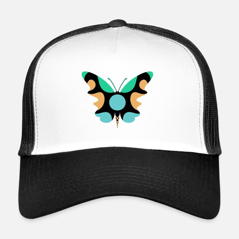 papillon art Casquette trucker 