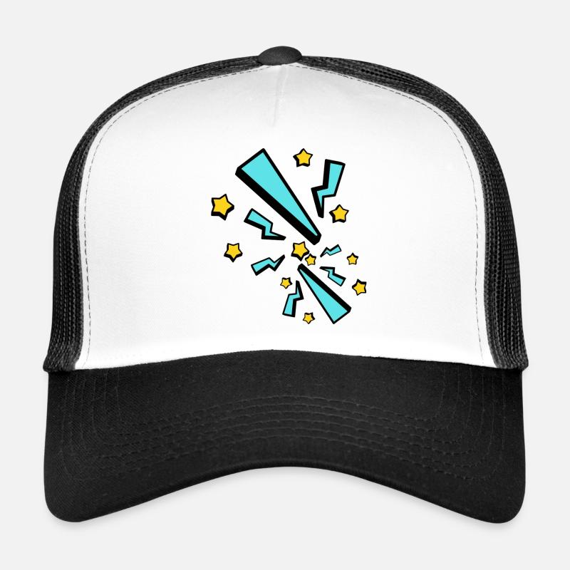 lightning bolt Trucker Cap