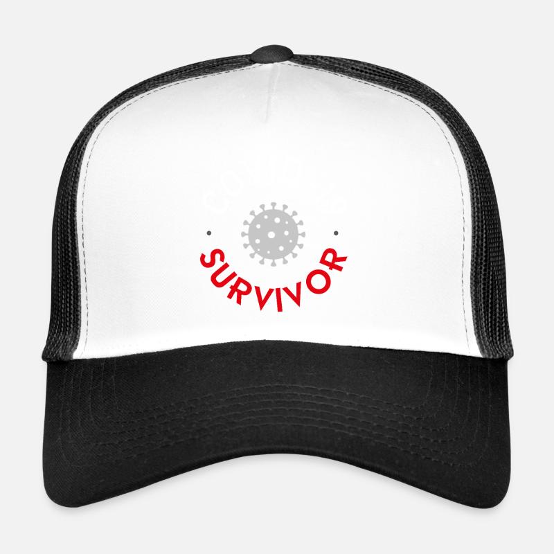 Covid-19 Survivor Casquette trucker 