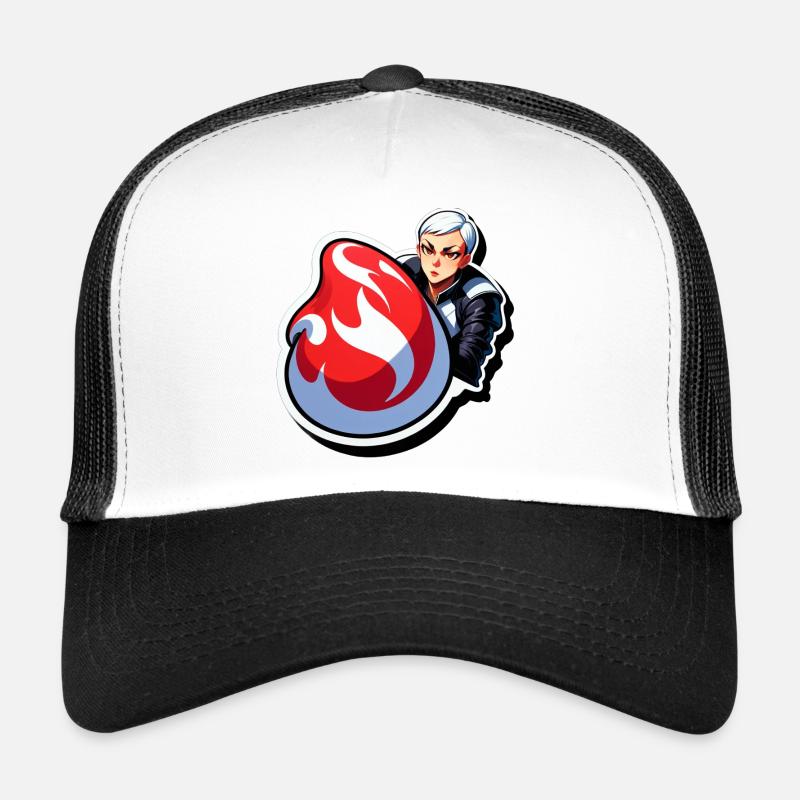 Energie-Flammenfaust Trucker Cap