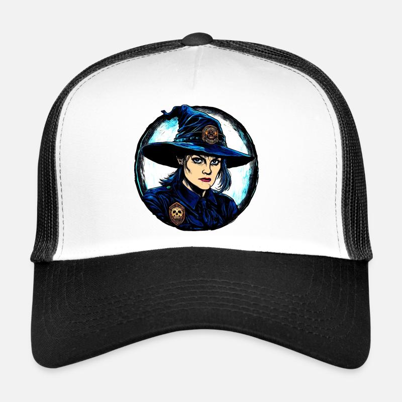 Sorcière policière Casquette trucker 