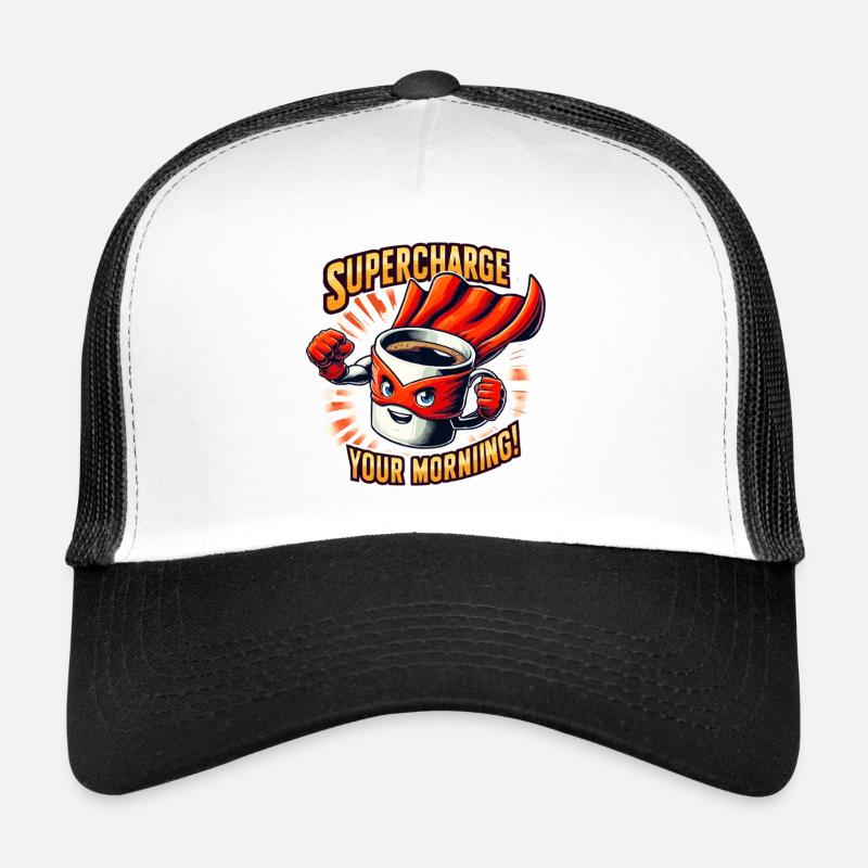 Supercharge Your Morning Kaffeeheld Trucker Cap