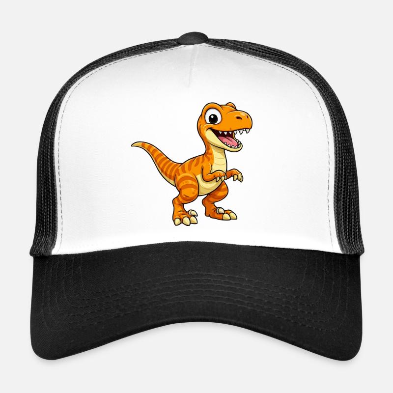 Dino Velociraptor Dinosaurier Trucker Cap