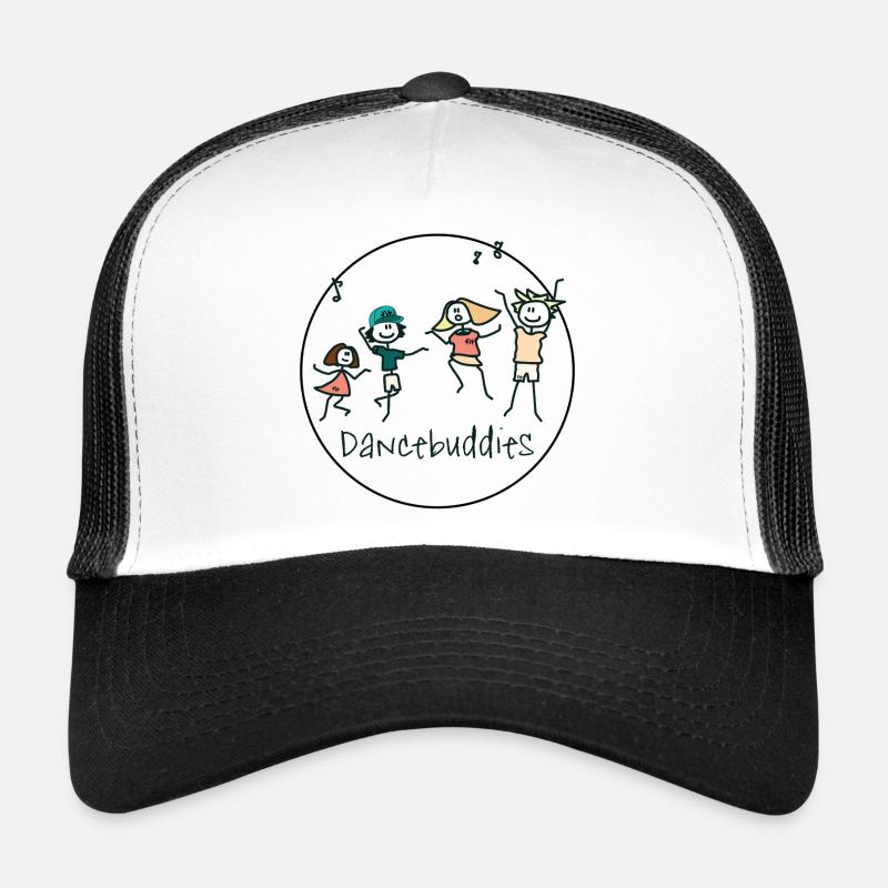 Dancebuddies - Trucker Cap - white/black