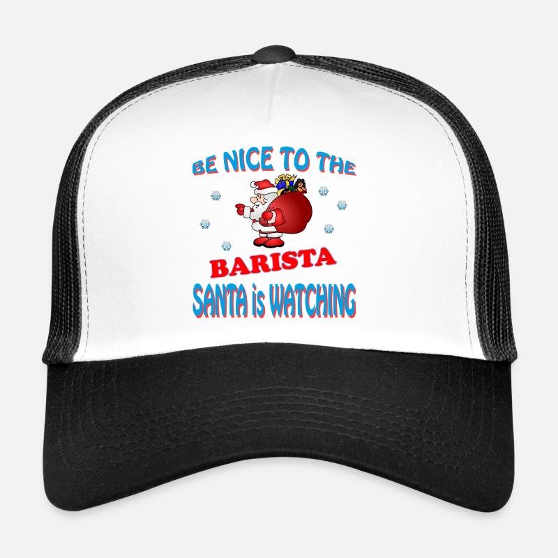 SANTA BARISTA Trucker Cap