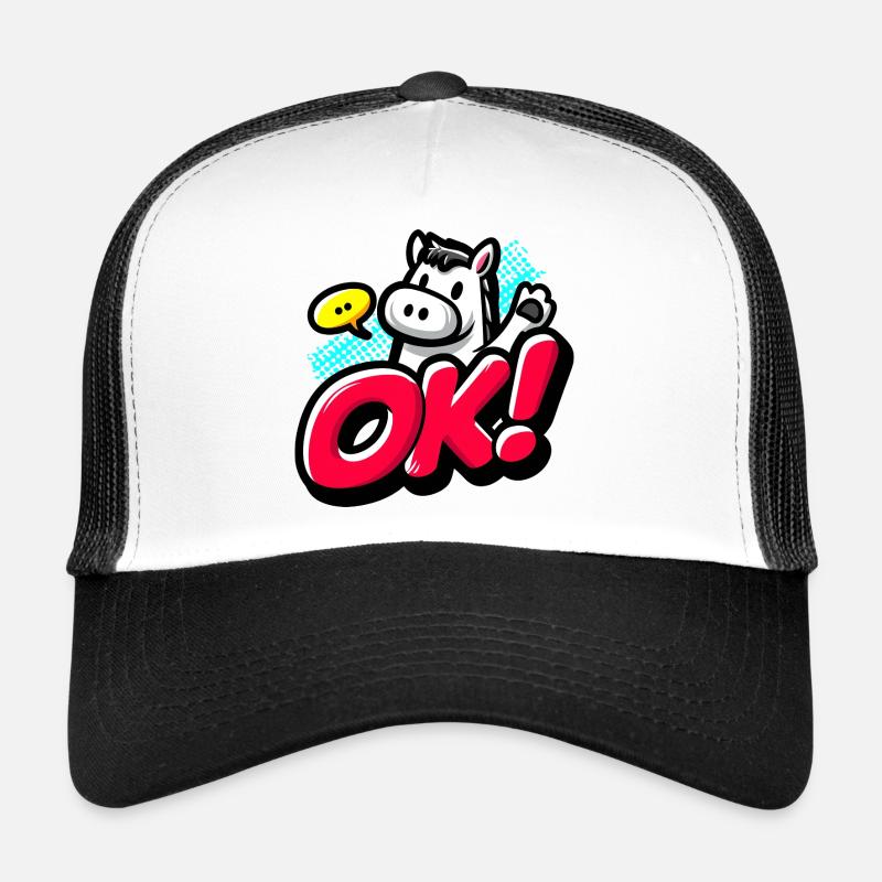 OK Pony Casquette trucker 