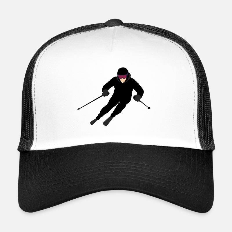 Dynamic skier Trucker Cap