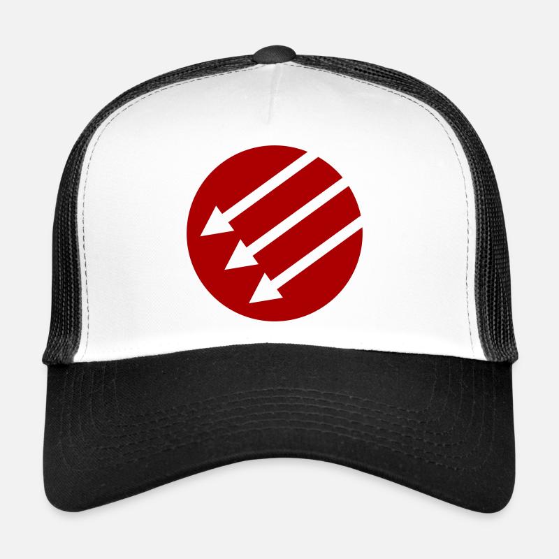 Iron Front / Eiserne Front / Järnfronten - Trucker Cap - Weiß/Schwarz
