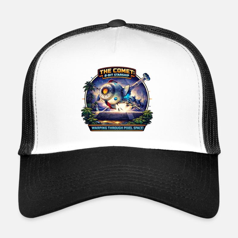 The Comet – 8-Bit Starship Trucker Cap