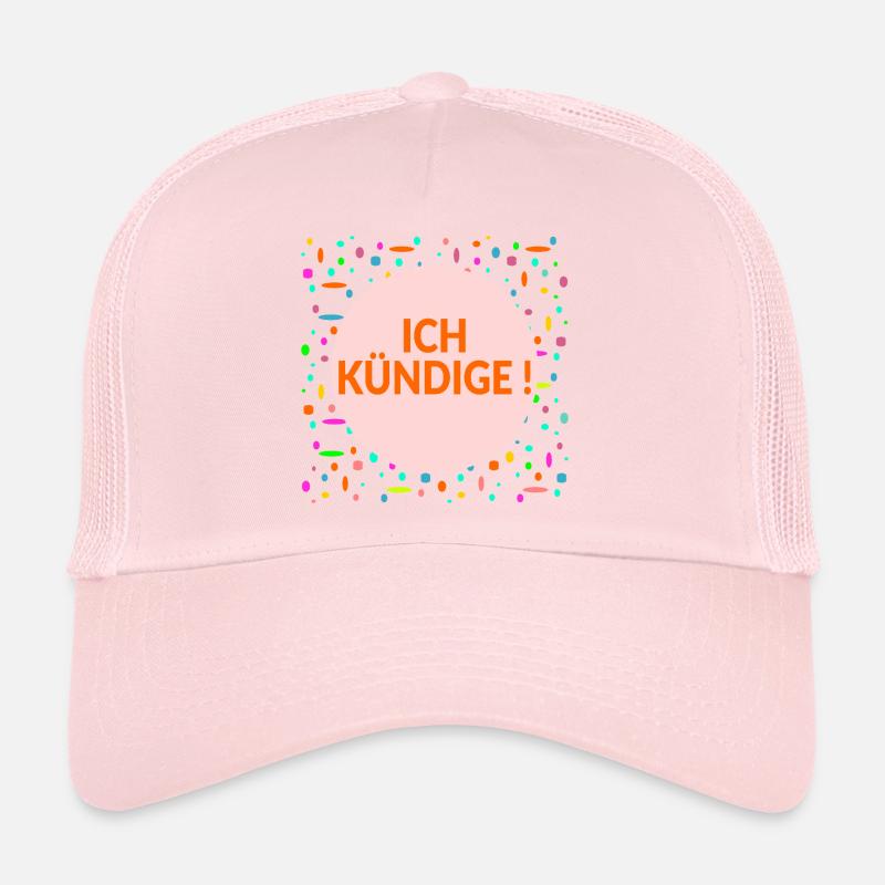 Poste de licenciement Casquette trucker 