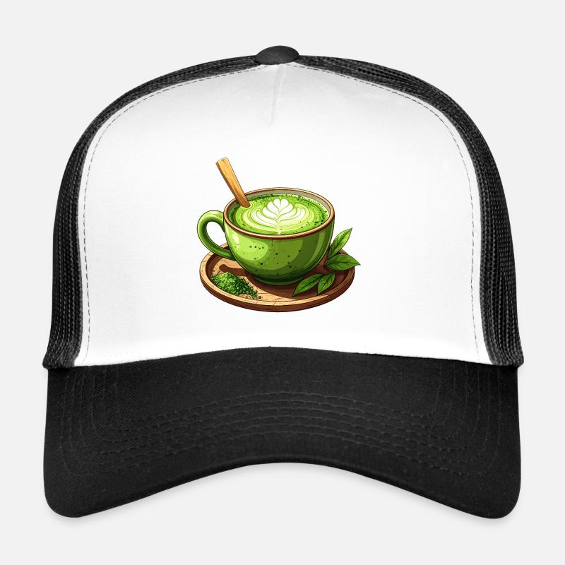 Matcha tea Trucker Cap