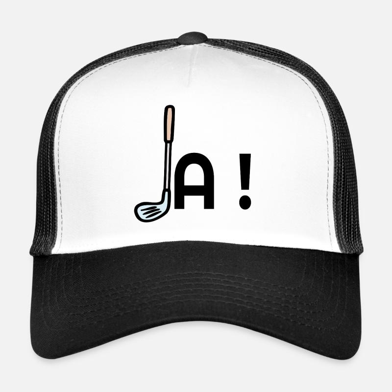 Golf Commitment Yes Trucker Cap