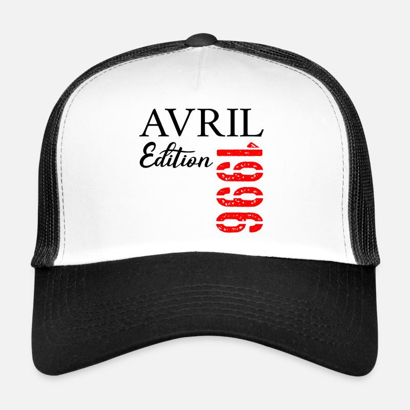 31e anniversaire Avril 1996  - Casquette trucker  - blanc/noir
