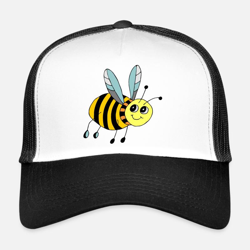 Insekten - Trucker Cap - Weiß/Schwarz