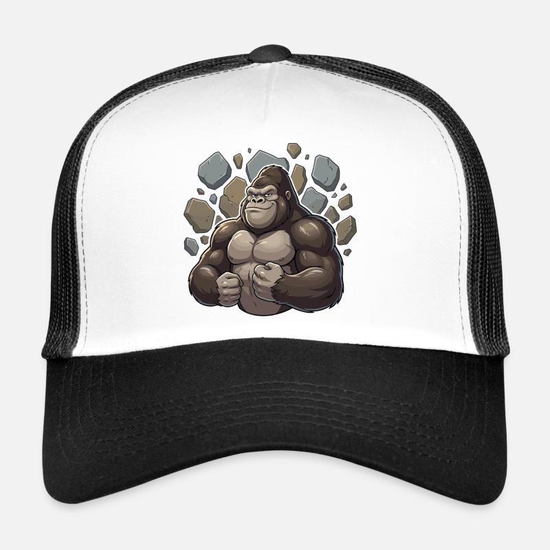 Power Gorilla Quarry Attack Trucker Cap