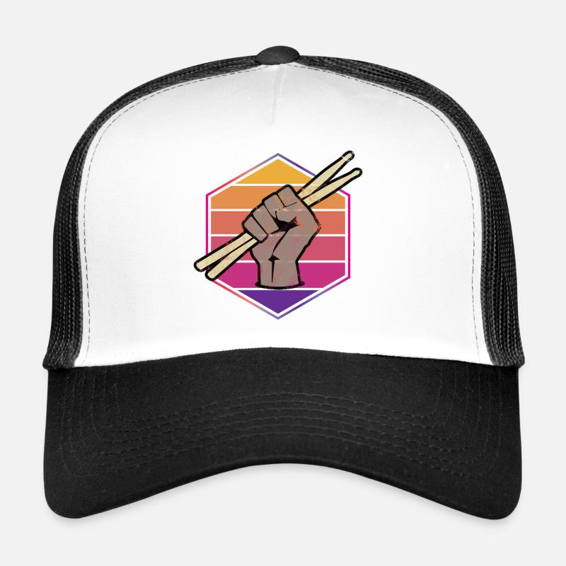 Batteur Schlagzeuger Casquette trucker 