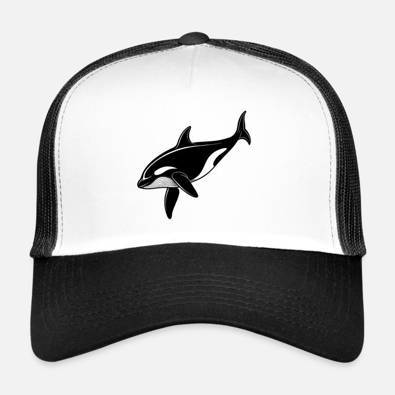 Killer whale Trucker Cap