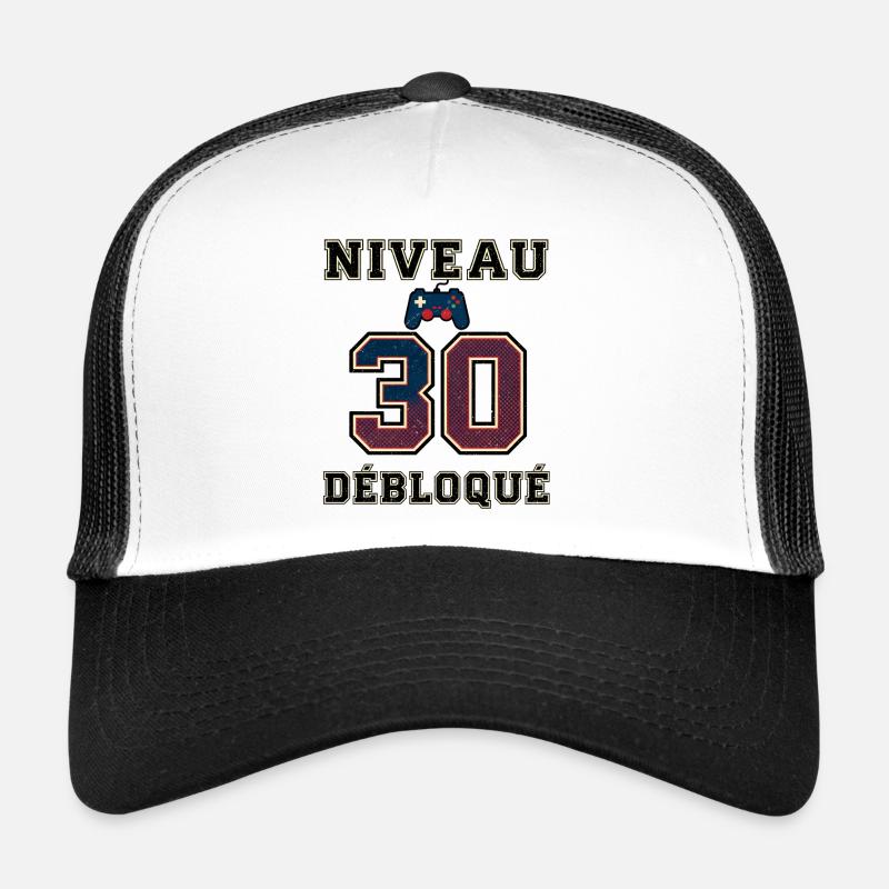 Level 30 Unlocked – Game Controller Trucker Cap