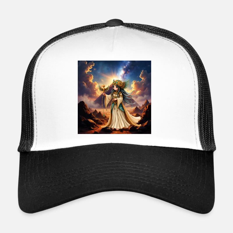 Solar Queen in Stellar Desert Trucker Cap