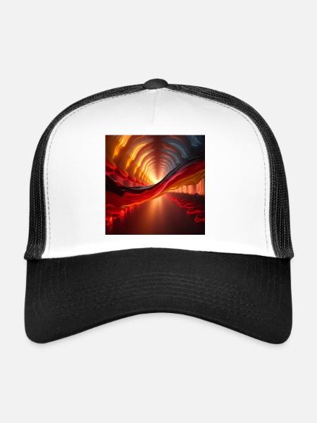flags Germany - Trucker Cap - white/black - Front