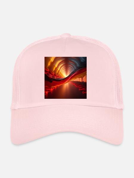 flags Germany - Trucker Cap - pale pink - Front