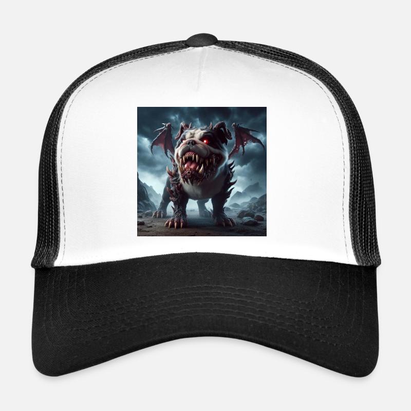 Red-eyed Abyss Hound Trucker Cap
