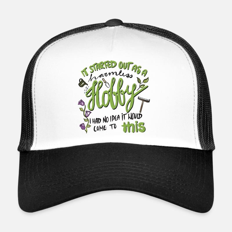 Gartenhobby mit Leidenschaft - handgezeichnet Trucker Cap