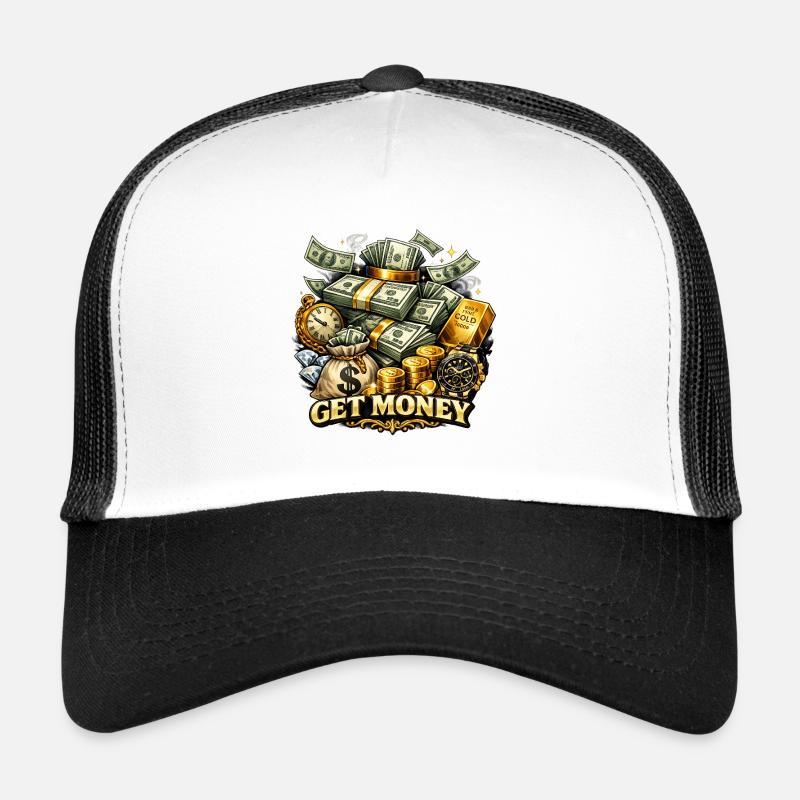 Obtenez de l’argent Casquette trucker 