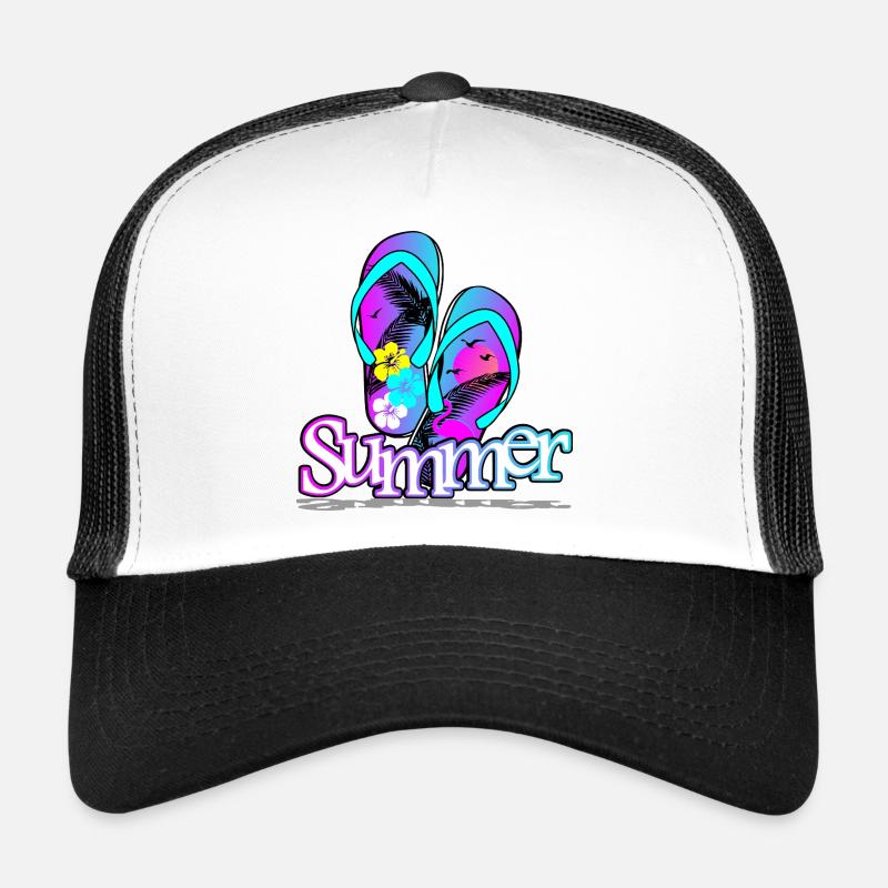 Sommer Flipflop Trucker Cap