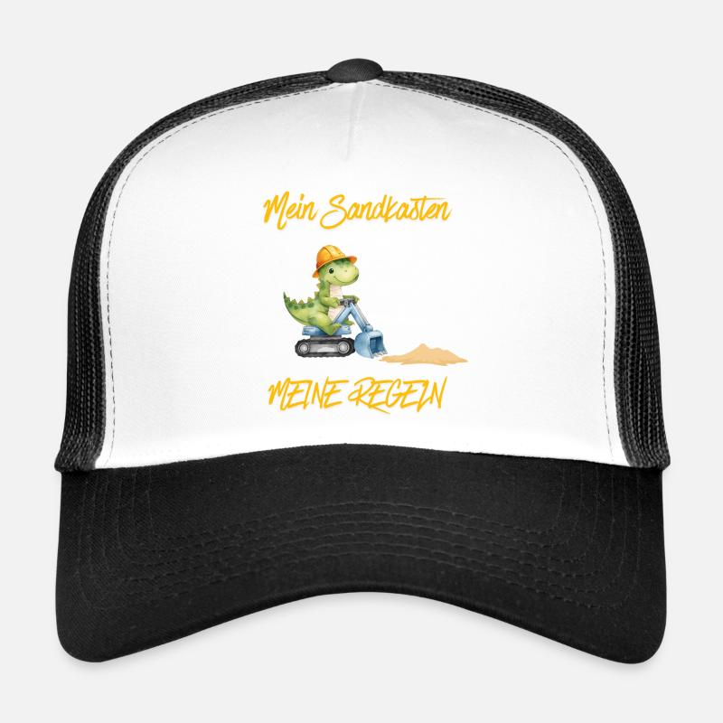 Mein Sandkasten meine Regeln – Kinder Statement Trucker Cap