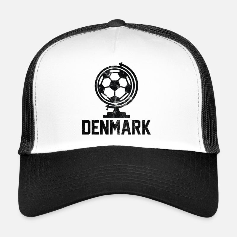Denmark Football Trucker Cap