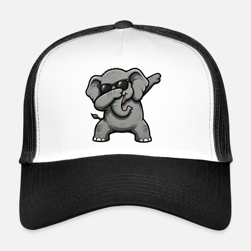 Dabbing Elefant Trucker Cap