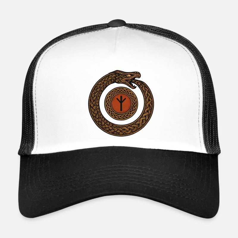 Uroboros Runic Circle Trucker Cap