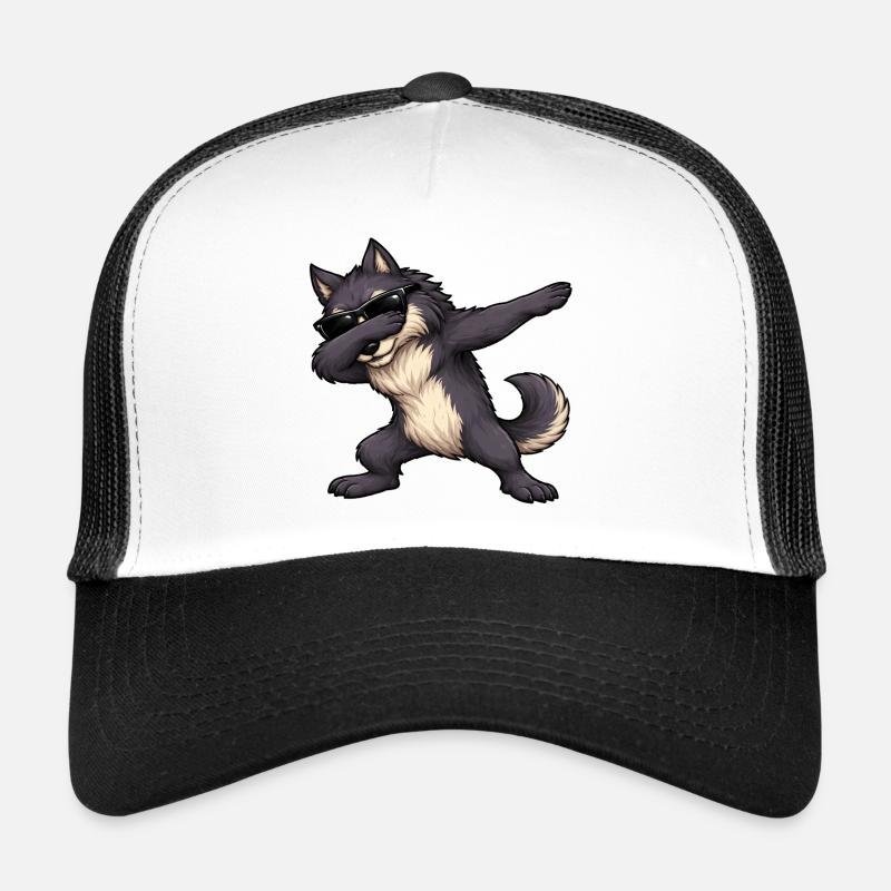 Dabbing Werwolf Trucker Cap