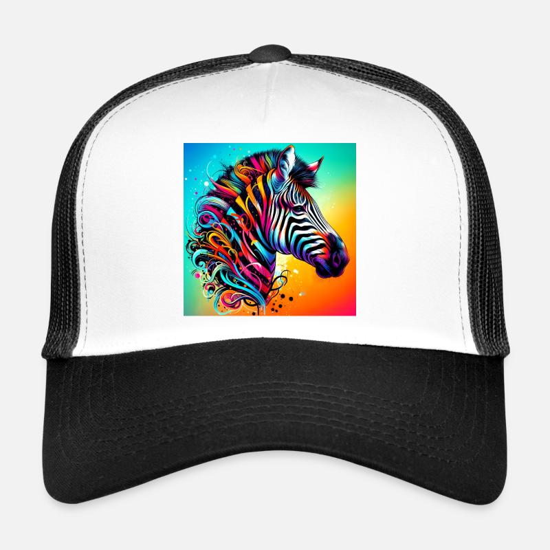 zebra Trucker Cap
